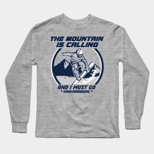 GO SNOWBOARDING Long Sleeve T-Shirt